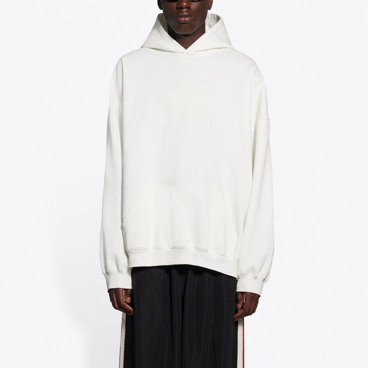 Balenciaga GITD Lion's Laurel Hoodie 'White' 651799TKV729140