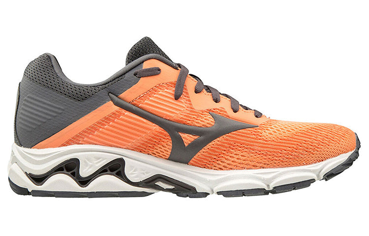Mizuno Wave Inspire16 Lightweight Wear-resistant White Gray Orange J1GD204436