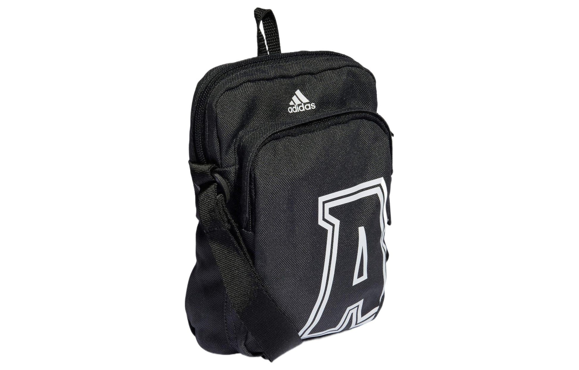 adidas Classic Brand Love Initial Print Organizer Bag 'Grey' IJ5633