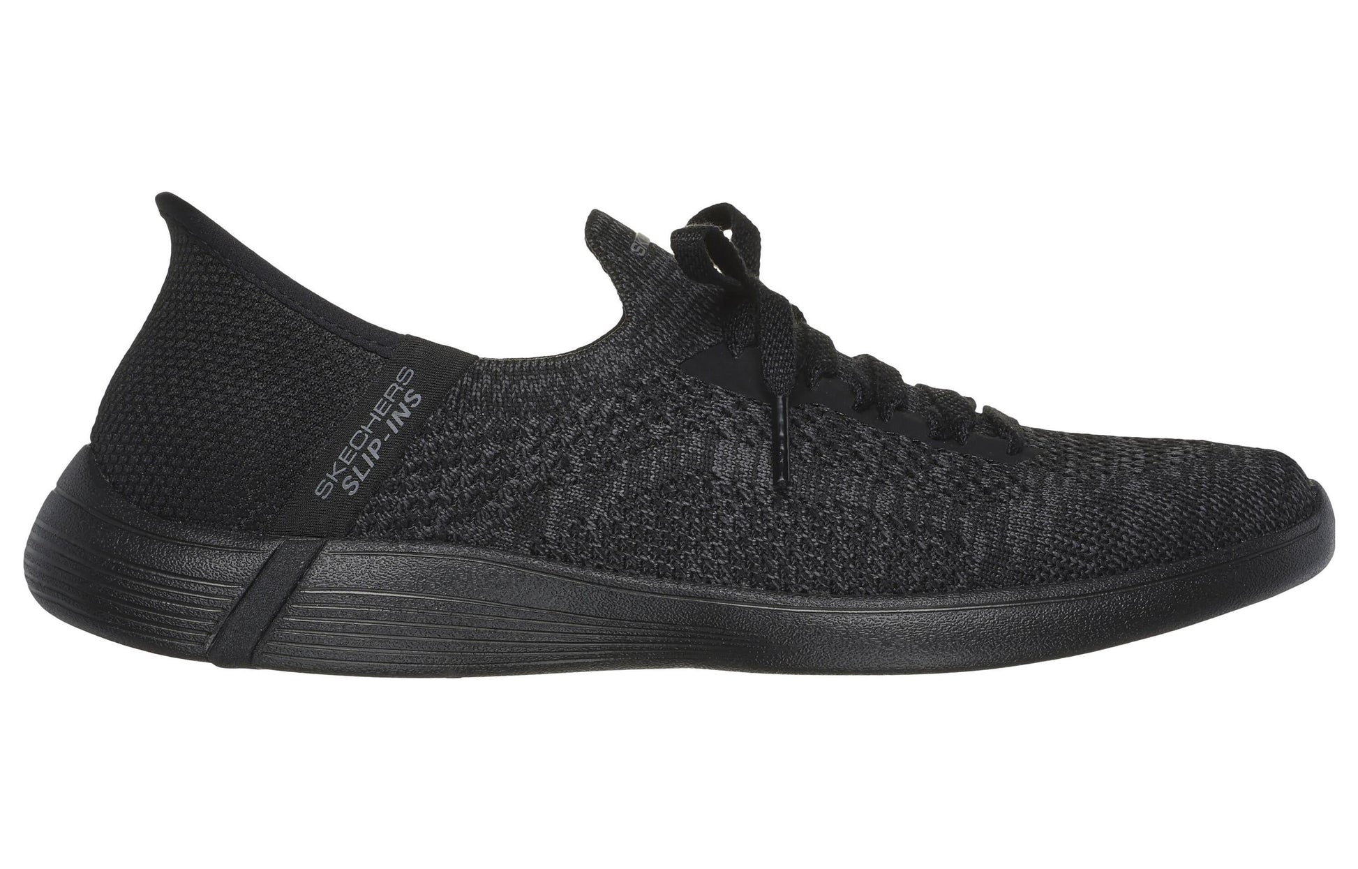 (WMNS) Skechers Slip ins On The Go 'Core Black' 137251-BKGY