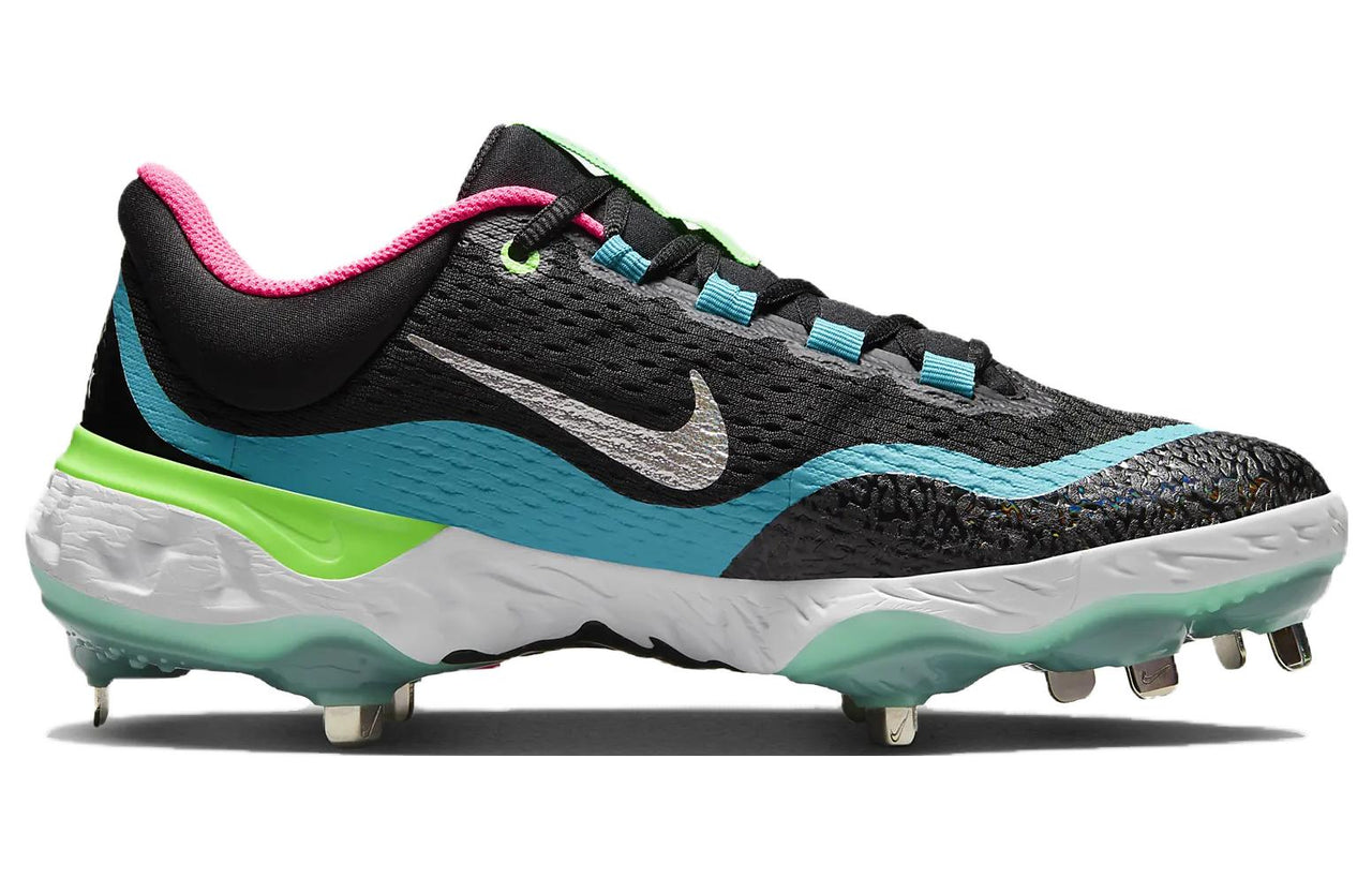 Nike Alpha Huarache Elite 4 Low 'Black Teal Pink' DJ6521-002