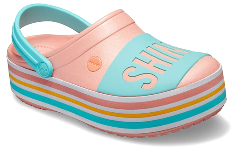 Crocs CB Platform Bold Color Melon Unisex Clog 205699-737