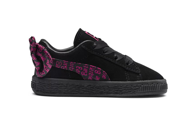 (TD) PUMA X Barbie Suede Classic Casual Shoes Black 366659-01