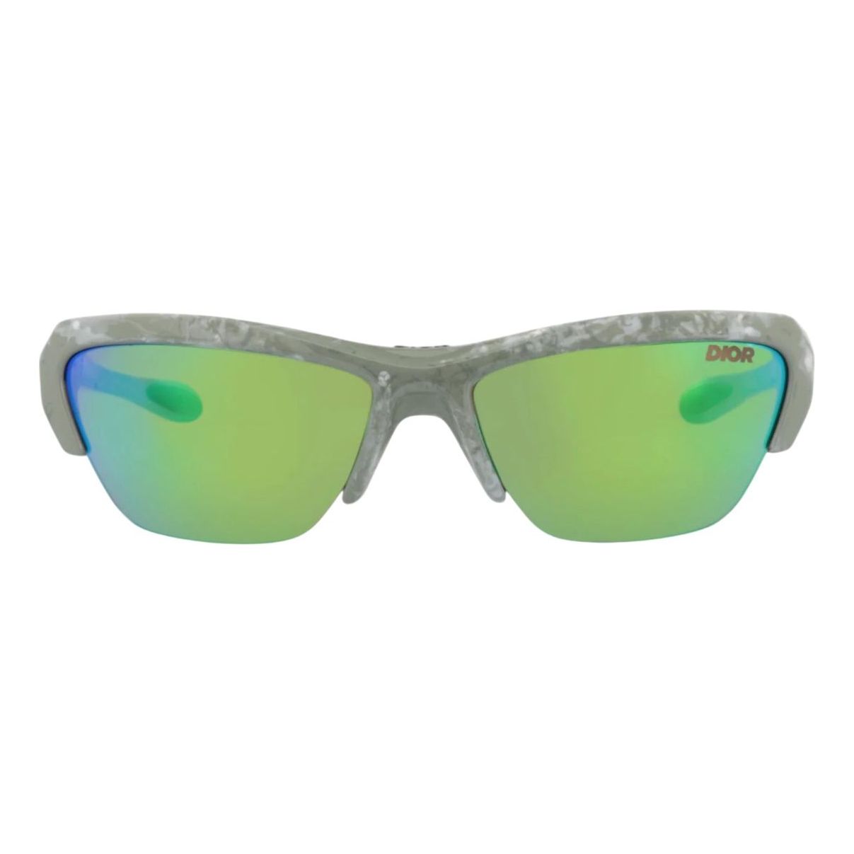 DIOR Shield-Frame Injection Sunglasses 'Green' DM40076U-60-95Q