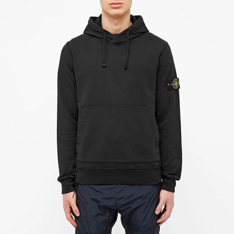 Men's STONE ISLAND Sleeve Drawstring Black 721564151-V0029