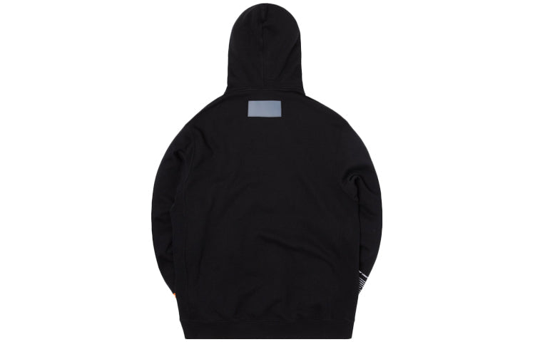 HERON PRESTON x NASA Raglan Facts Crossover hooded Long Sleeves Unisex Black HMBB004F198080181001
