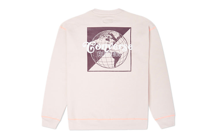 Converse Renew Graphic Crewneck Sweatshirt Asia Sizing 'Silt Red' 10021574-A02