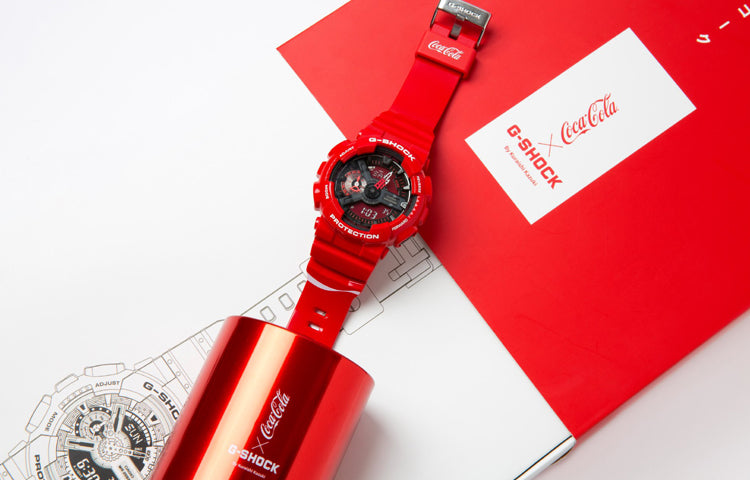 CASIO G-Shock Analog-Digital 'Red' GA-110COCA19-4PRC