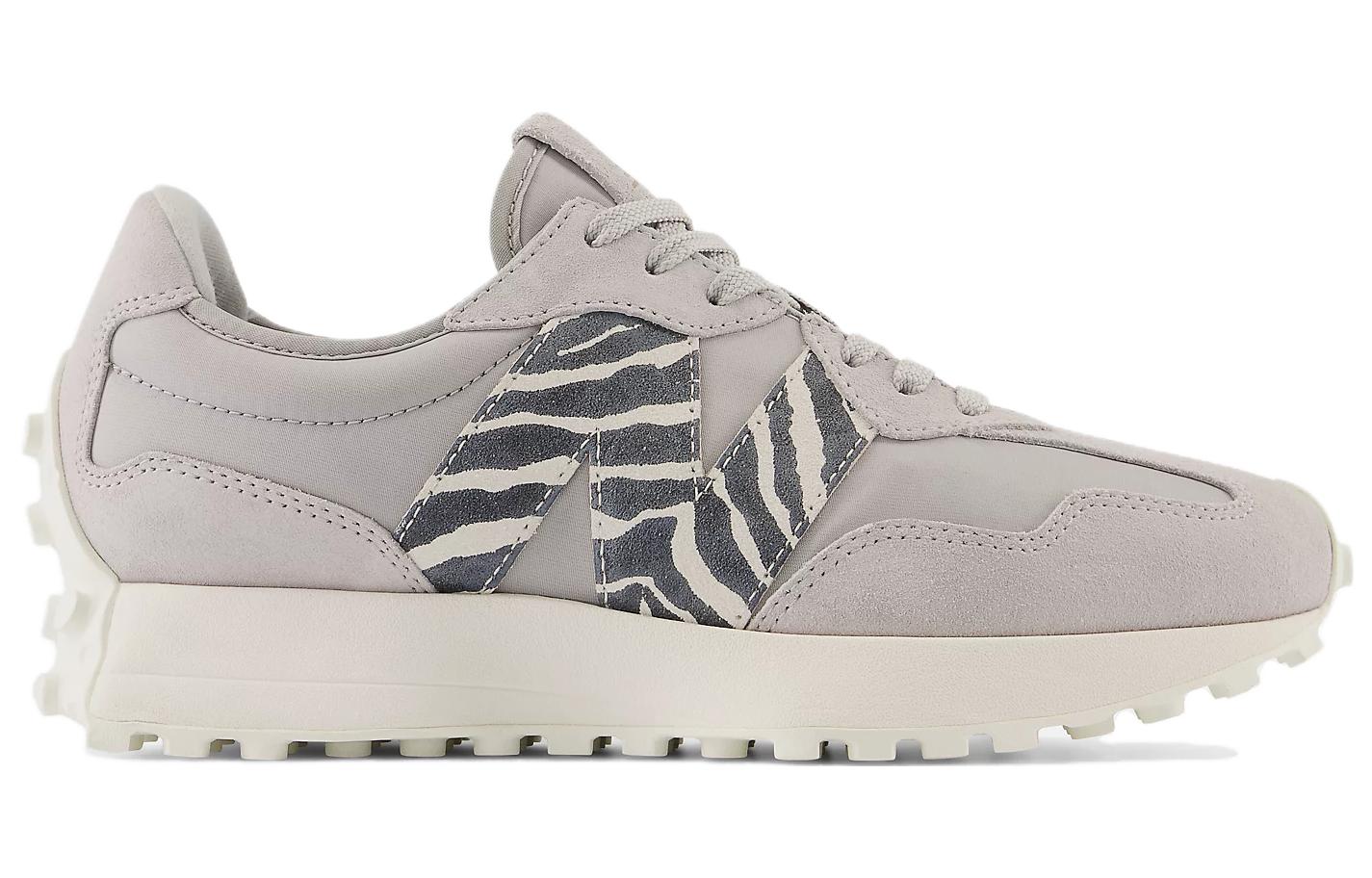 (WMNS) New Balance 327 'Grey Zebra Black' WS327PI