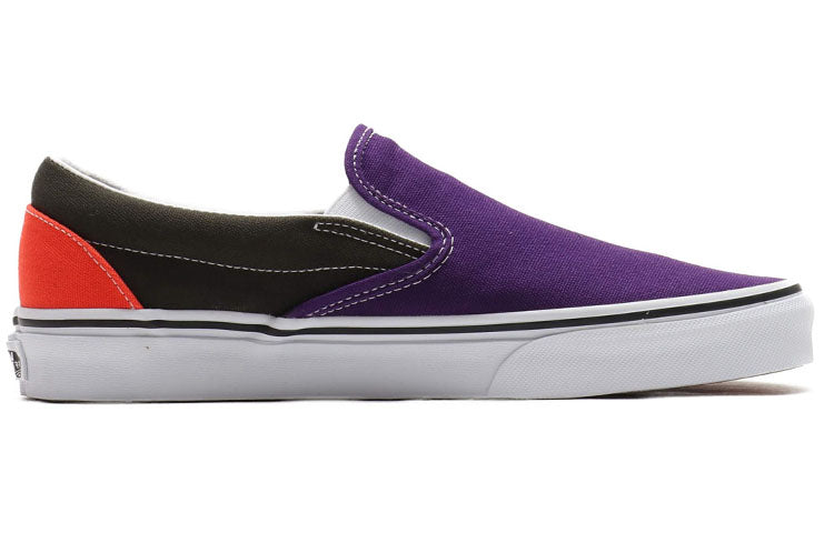 Vans Unisex Slip-On Sneakers Purple/Black VN0A4BV3TBZ