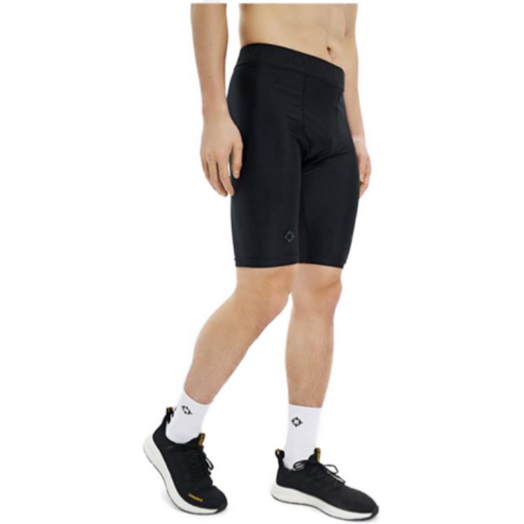 Rigorer Compression Leggings 1/2 'Black Grey White' Z123211406