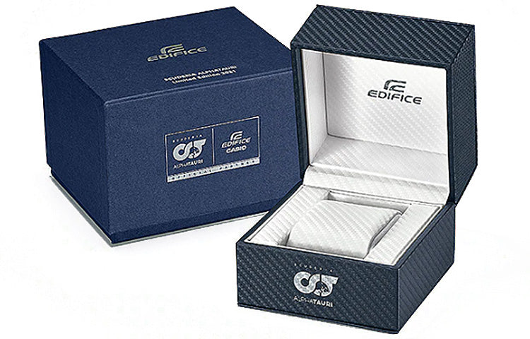 CASIO EDIFICE Limited Edition Solar Powered Mens Black Analog EFS-S590AT-1A