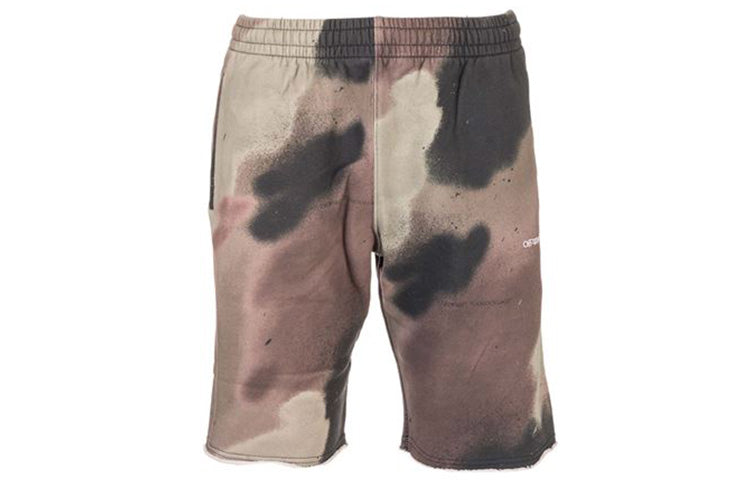 Off-White FW20 Arrows Sports Shorts Men Green OMCI006E20FLE0026001