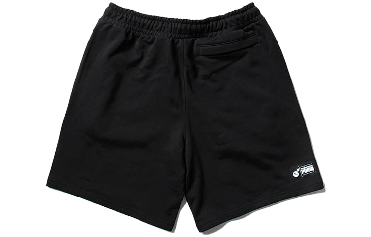 PUMA x The Hundreds Shorts Multiple Pockets Embroidered Logo Black 596751-01