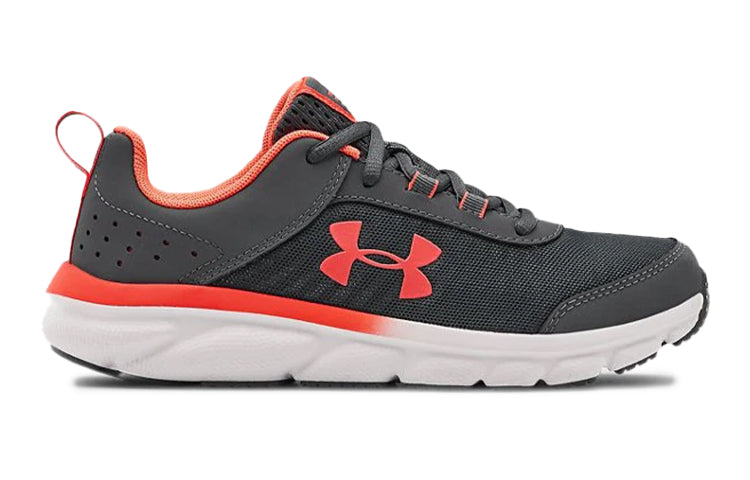 (GS) Under Armour Assert 8 Grey/Orange/White 3022100-106