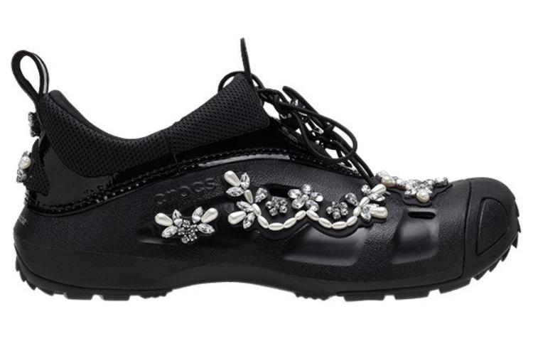 (WMNS) Crocs x Simone Rocha Quick Trail Low 'Black' 209635-001