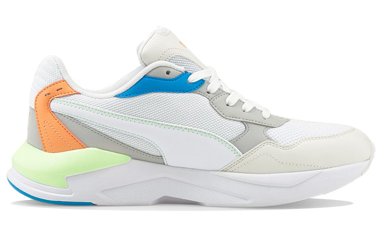 (WMNS) PUMA X-Ray Speed Lite 'White Gray Orange' 384639-04