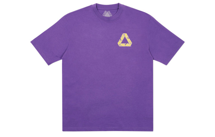 PALACE Round Neck Short Sleeve Unisex Purple PAL-FW20-257