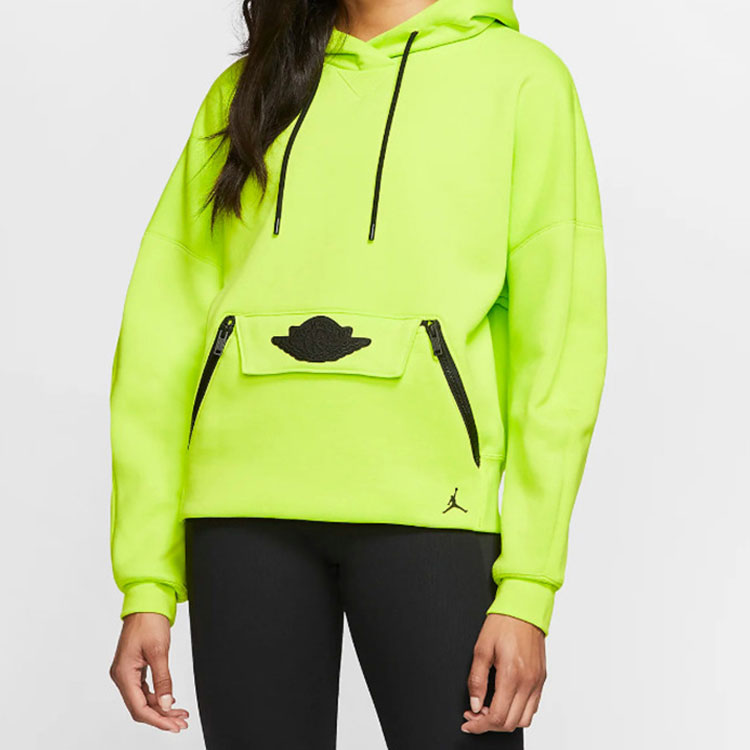 (WMNS) Air Jordan AS J Fleece Green CQ6672-389