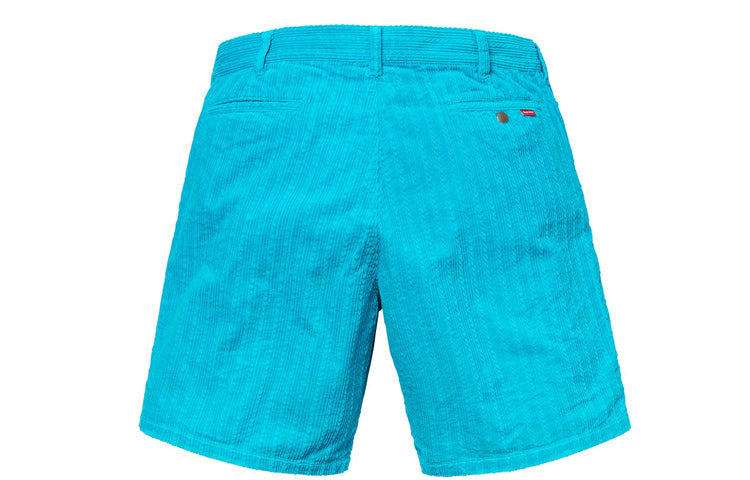 Supreme SS19 Rope Corduroy Work Short Cargo Shorts Blue SUP-SS19-10058