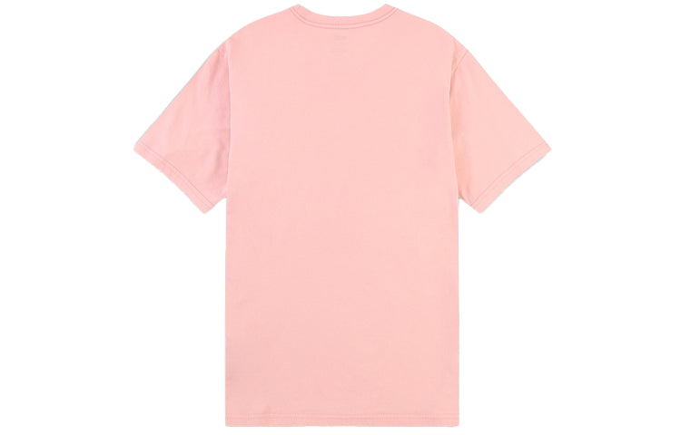 Men's Levis Round Neck logo Printing Short Sleeve Pink 16143-0109