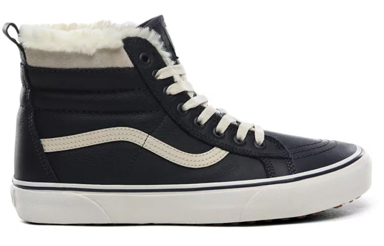 Vans SK8-HI MTE Leather Paris Night Navy 'Black White' VN0A4BV7TUF