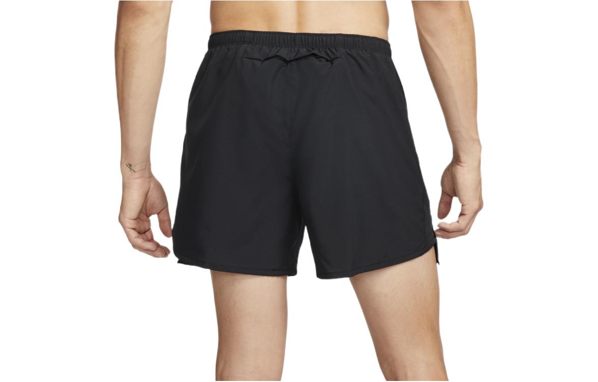 Men's Nike Gradient Logo Loose Running Shorts Black DM4808-010
