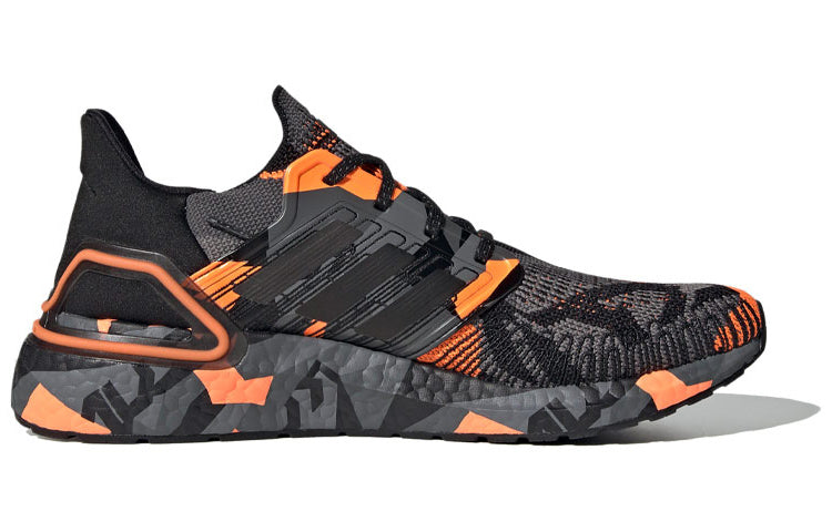 adidas Ultraboost 20 'Geometric Pack - Black Signal Orange' FV8330