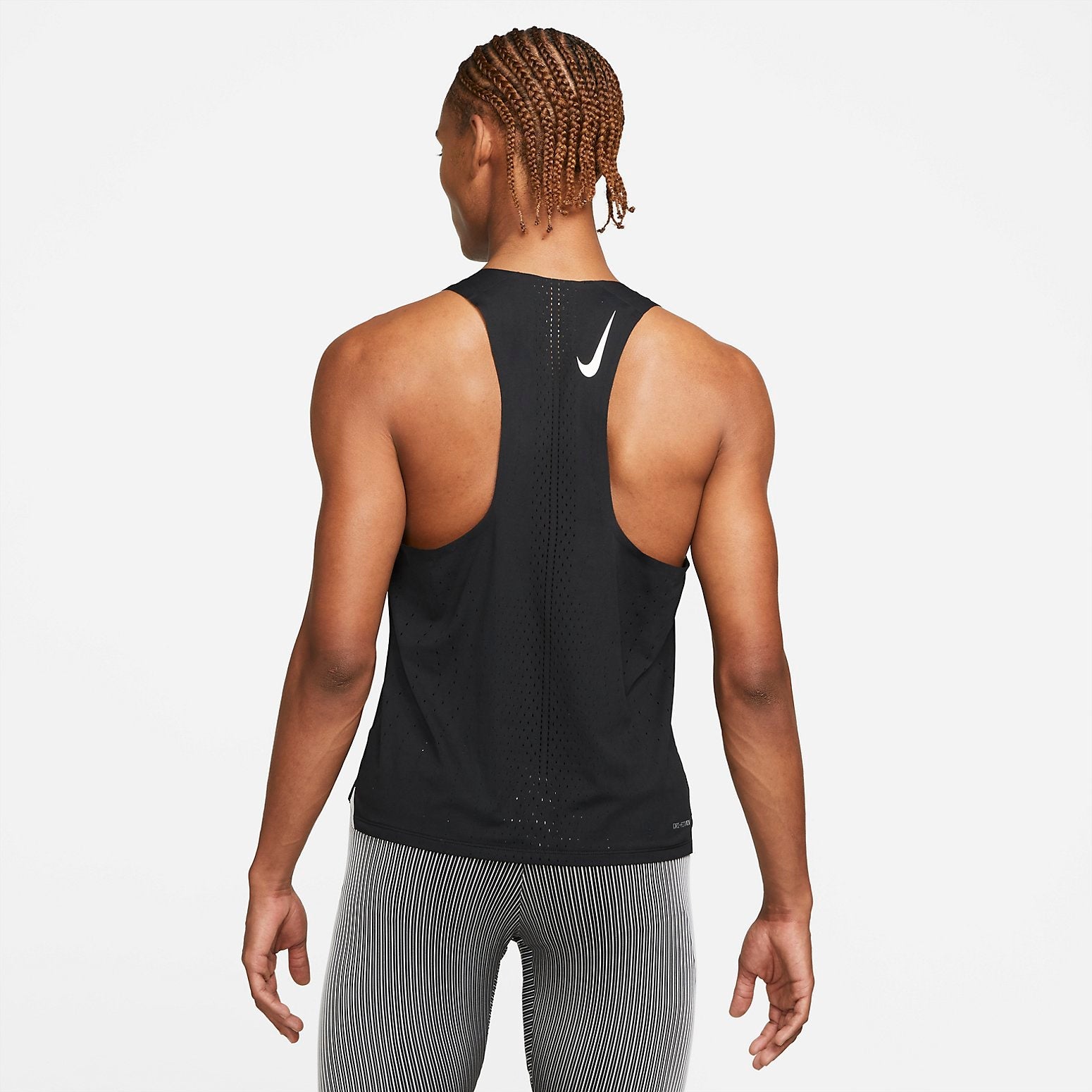Nike Dri-FIT ADV AeroSwift Racing Running Singlet 'Black' DM4624-010