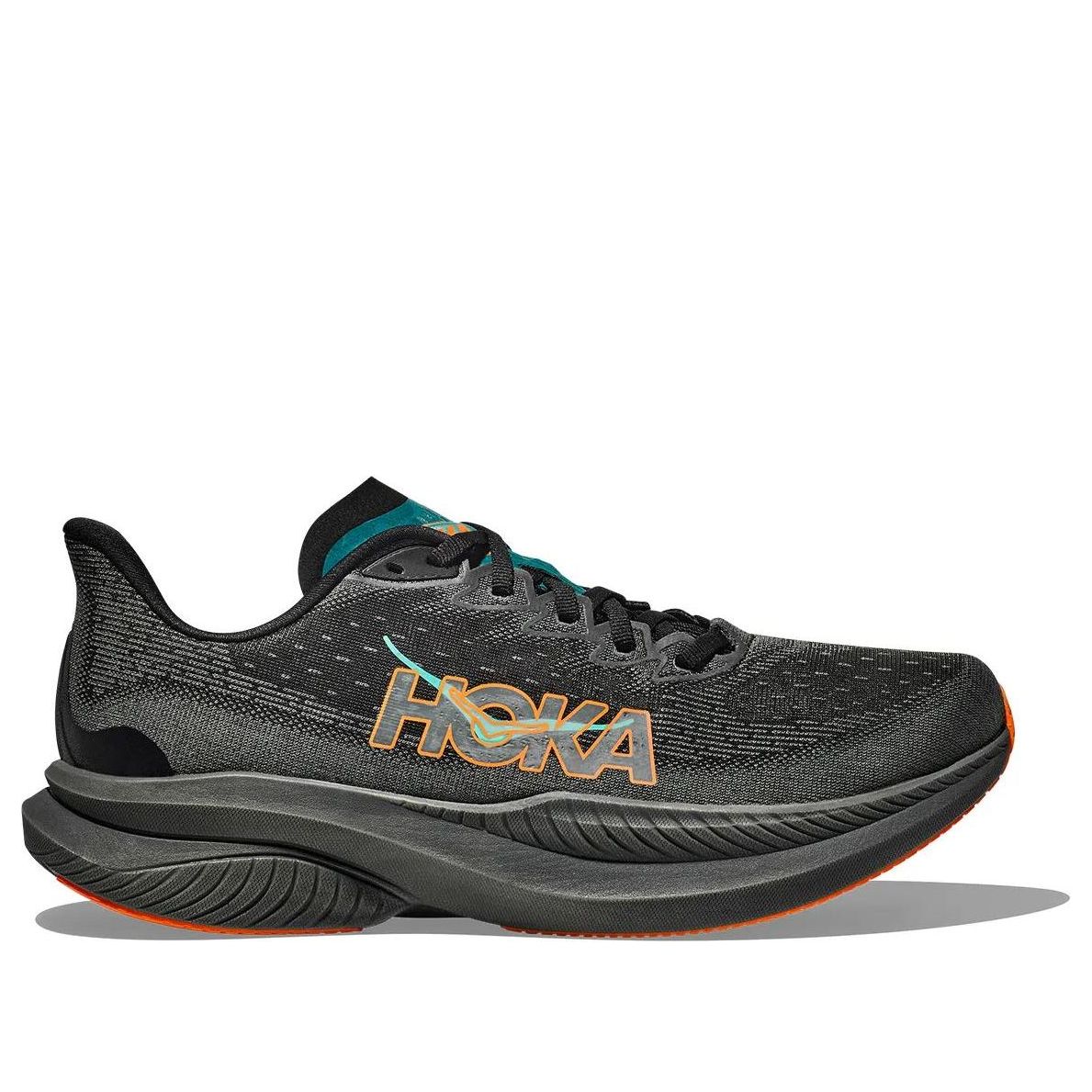 HOKA ONE ONE Mach 6 'Black Electric Tangerine' 1147790-BKLC