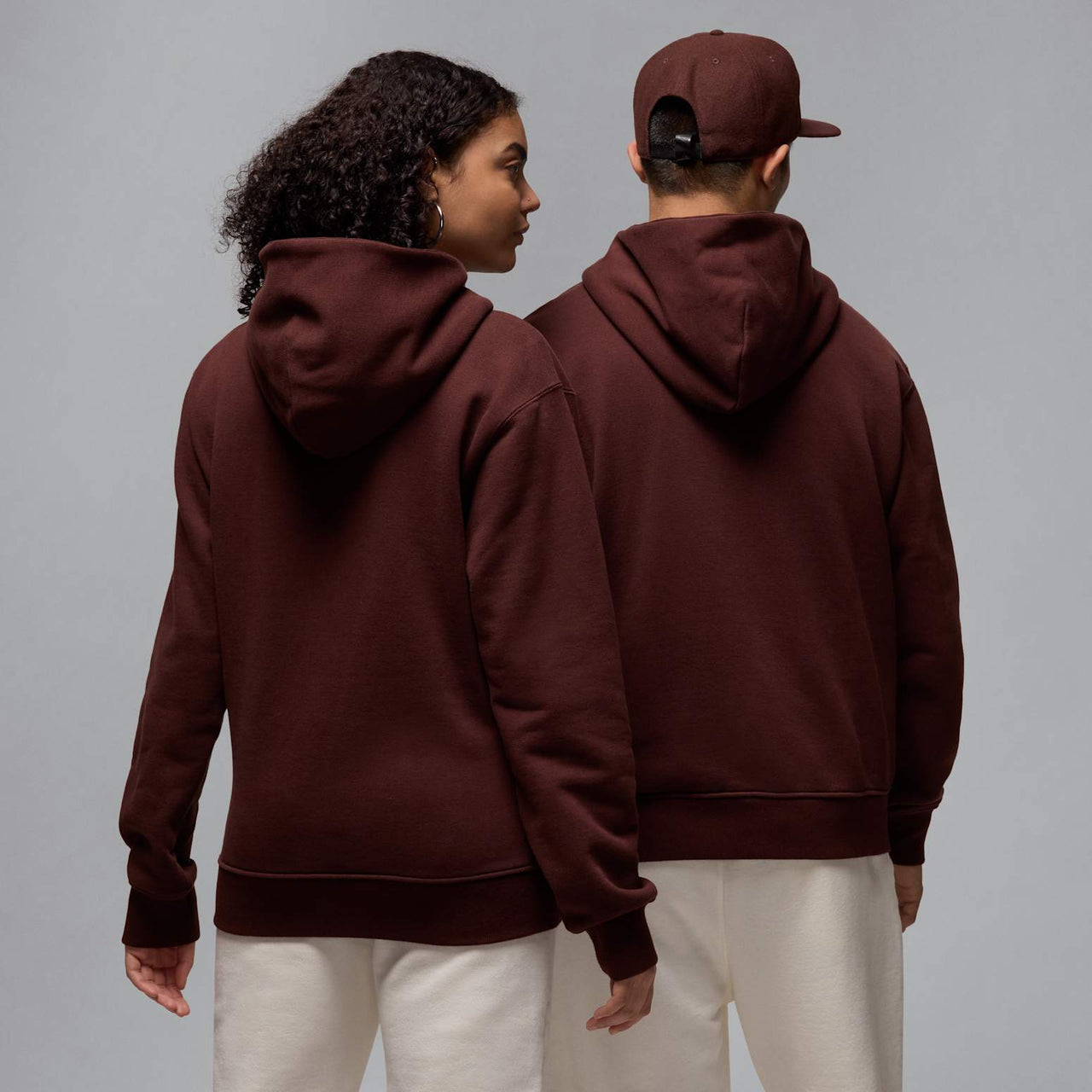 Air Jordan Wordmark Fleece Pullover Hoodie 'Burgundy' HJ3450-227