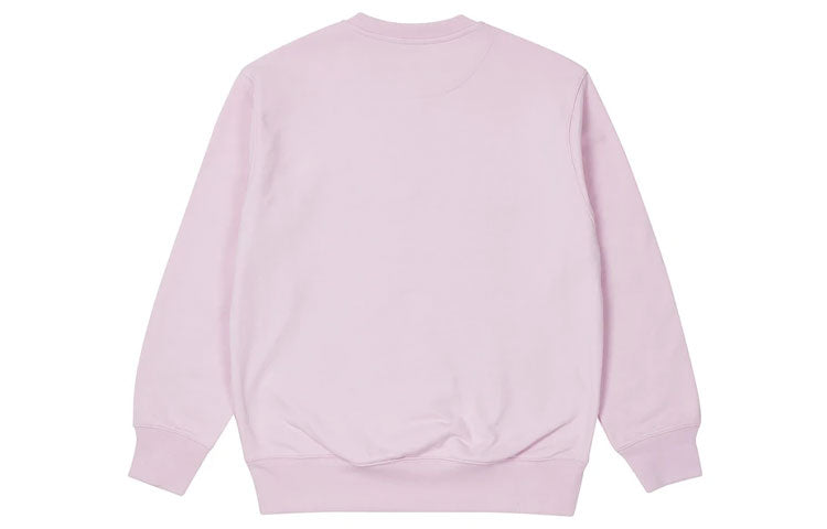 PALACE Bossy Crew Pink Alphabet Logo Round Neck Unisex P20CW004