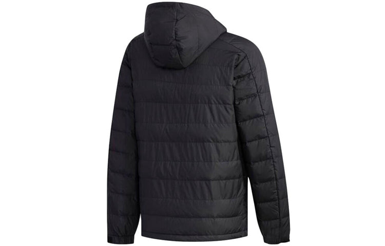 adidas Climawarm Hoodi Outdoor Stay Warm hooded down Jacket Black EH4014