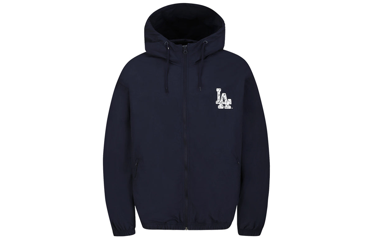 MLB Unisex LIKE Series Windblocker Jacket Blue 31JP09031-07N