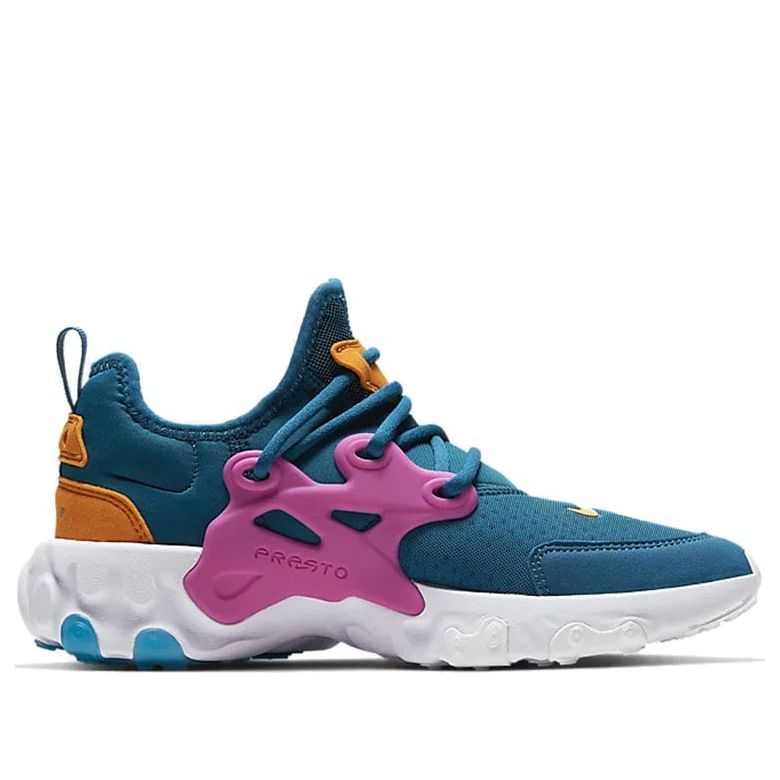 (GS) Nike React Presto 'Green Abyss Laser Fuchsia' J318040-BEH