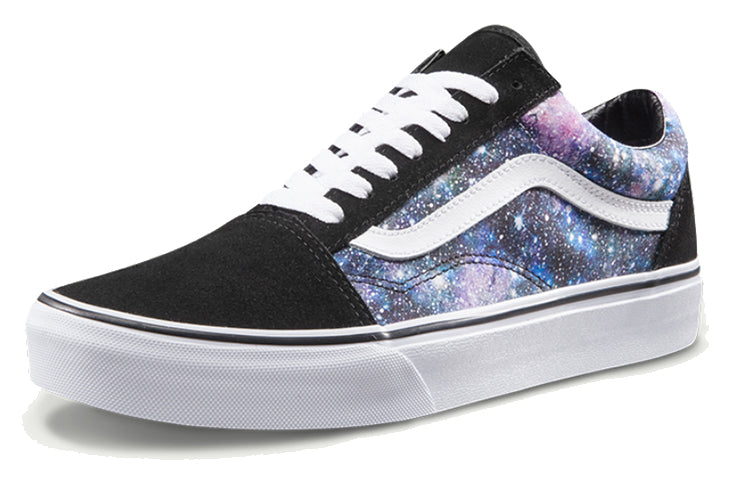 Vans Old Skool Star Print Skate Shoes Multi-Color Black VN0A38G1PJL