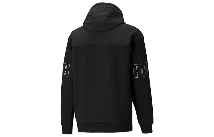 PUMA Winterized Bronzing Logo Sports Black 848255-01