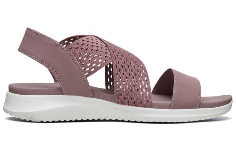 (WMNS) Skechers Ultra Flex 'Mauve White' 32495-MVE