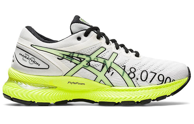 (WMNS) ASICS Gel-Nimbus 22 'White Yellow' 1012A773-101