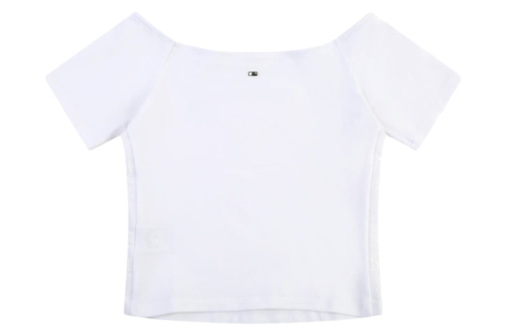 MLB Short Sleeve White T-Shirt 31TSW4031-50W