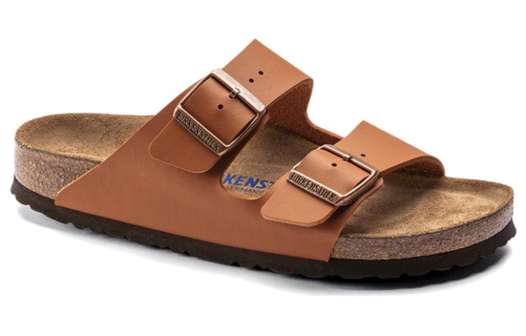 Birkenstock Arizona Soft Footbed Birko-Flor 'Ginger Brown' 1019067