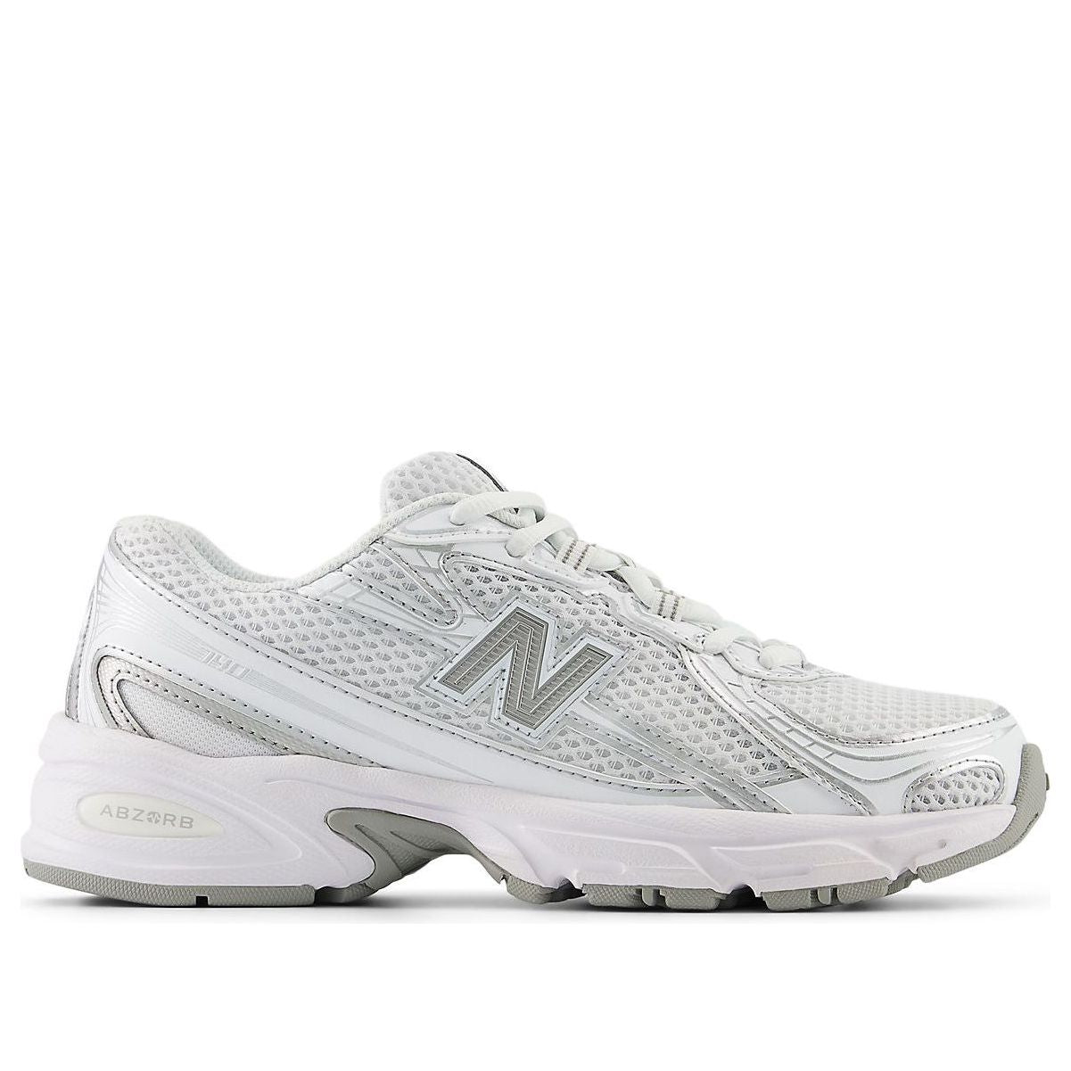 (GS) New Balance 740 'White Silver Metallic' GR740WM