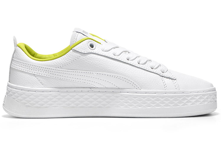 (WMNS) PUMA Smash Platform Trailblazer Yellow 369133-02