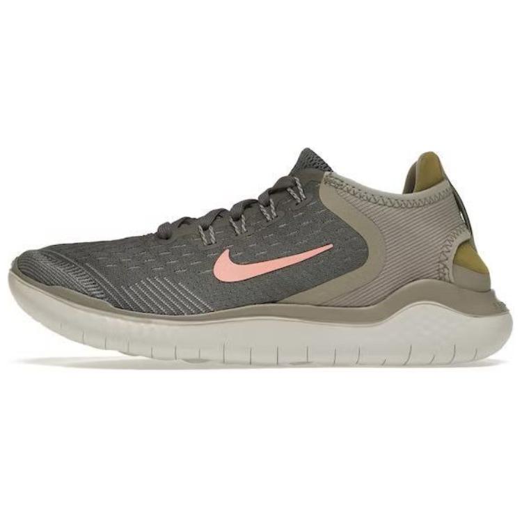 (WMNS) Nike Free RN 2018 'Gunsmoke Crimson Pulse' 942837-005