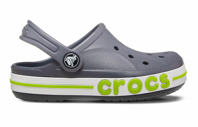 (PS) Crocs Small Crocs Outdoor Beach Sports Gray Green Sandals 'Grey Green' 205100-025