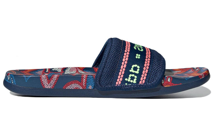 (WMNS) adidas Adilette Comfort Slide 'Floral Mystery Blue' GV7086