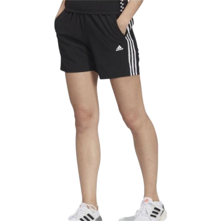 (WMNS) adidas SE 3ST 1/2 Sports Running Casual Shorts 'Black' HC2436