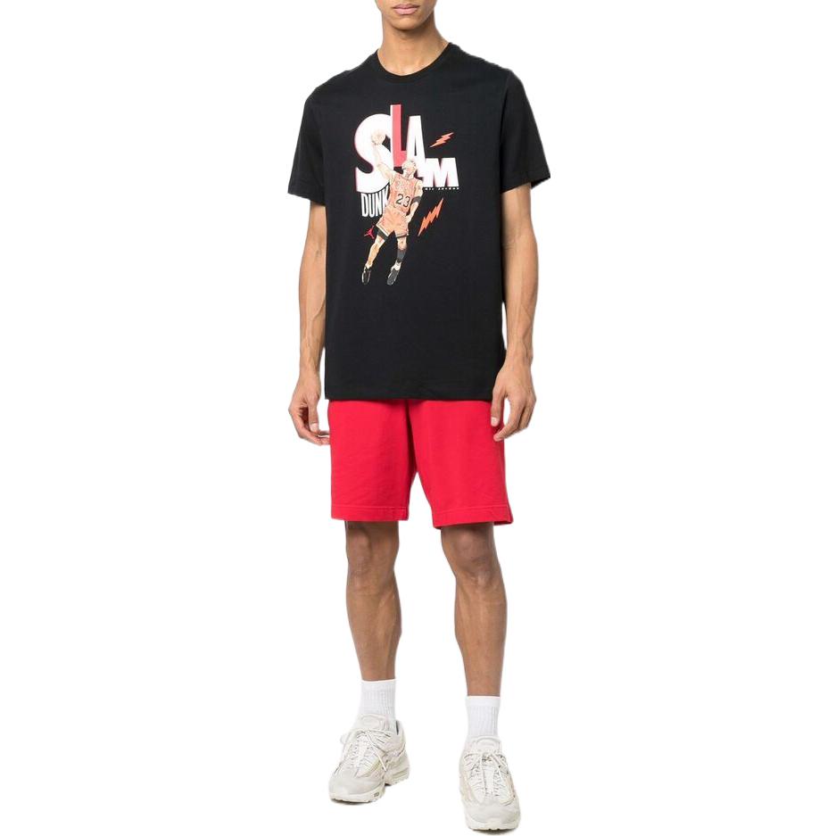Air Jordan Game 5 T-Shirt 'Black' DH8948-010