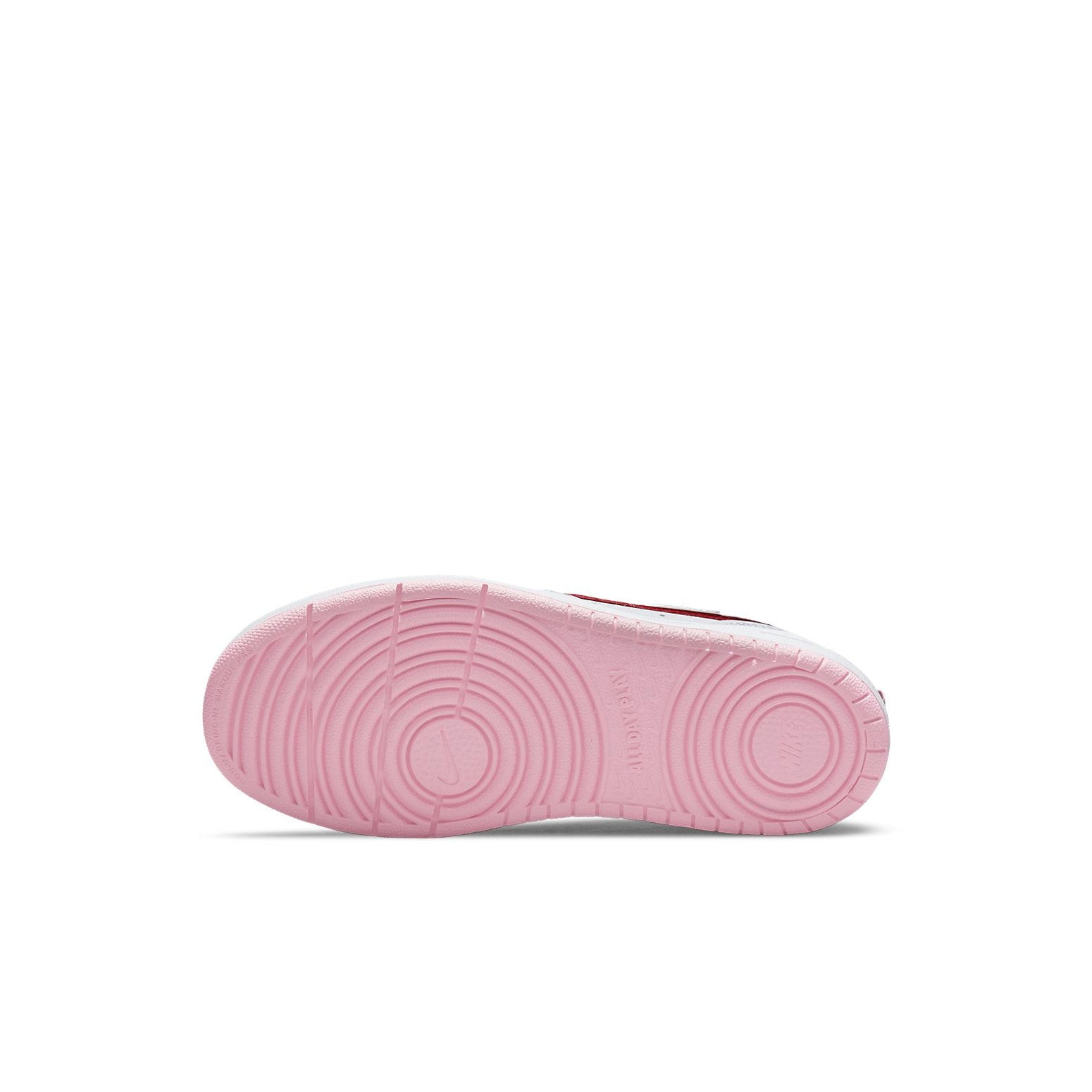 (PS) Nike Court Borough Low 2 'White Dark Beetroot' BQ5451-120