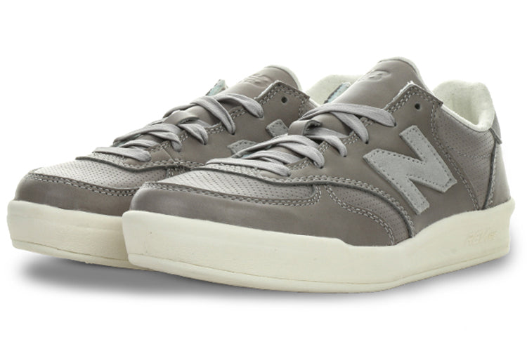 New Balance Unisex 300 Series Leather Sneakers Gray CRT300LG